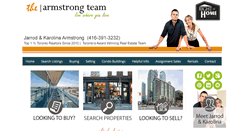 Desktop Screenshot of jarrodarmstrong.com